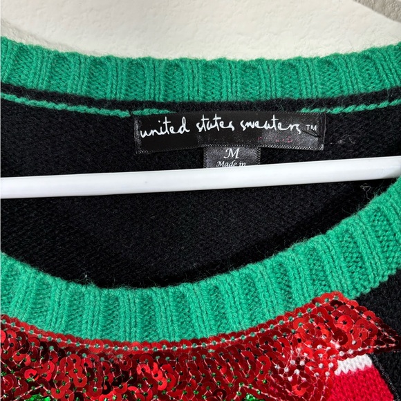 Women’s Christmas long sleeve sweater dress - Picture 3 of 3